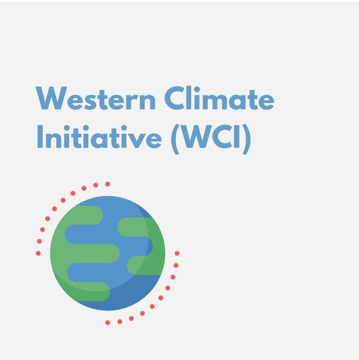 Wci (western Climate Initiative)