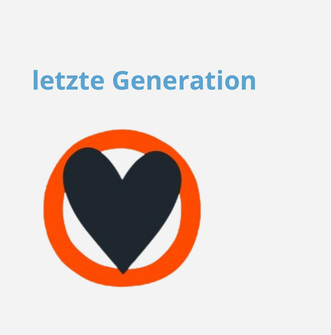 Die letzte Generation.